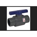 Homestead 0.5 in. PVC Ball Valve; Schedule 80 HO155163